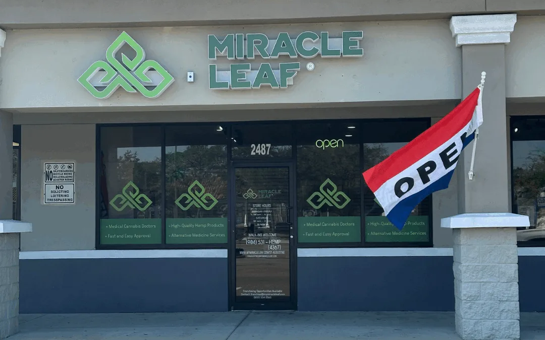 Miracle Leaf St. Augustine medical marijuana clinic storefront